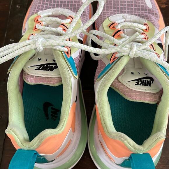 Nike Air Max 270 React SE Light Arctic Pink Size 6.5 - Picture 6 of 8